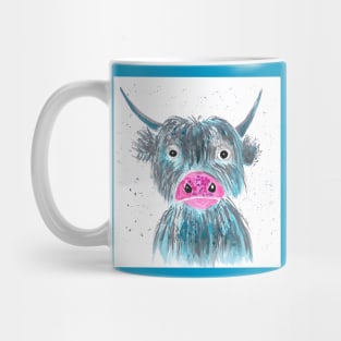 How Now Blue Cow Mug